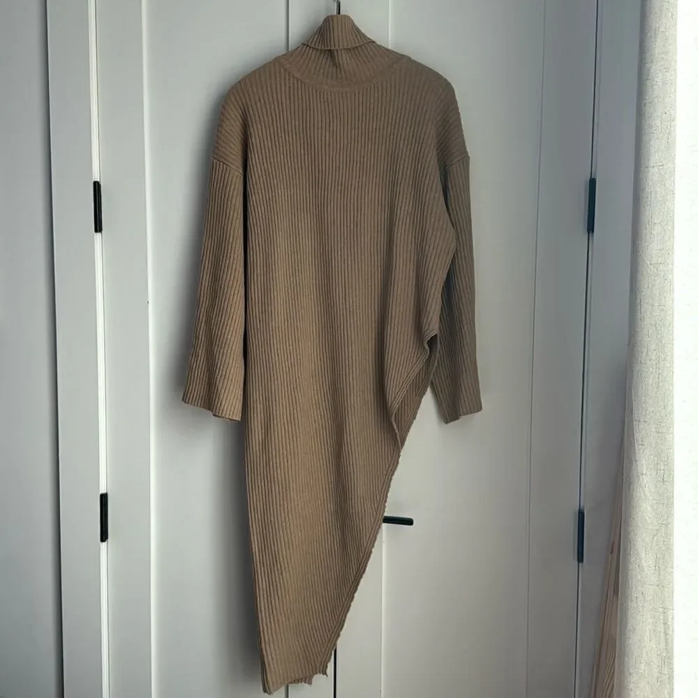 Cream Fashion Nova Long Sweater - L - Picture 1 of 6